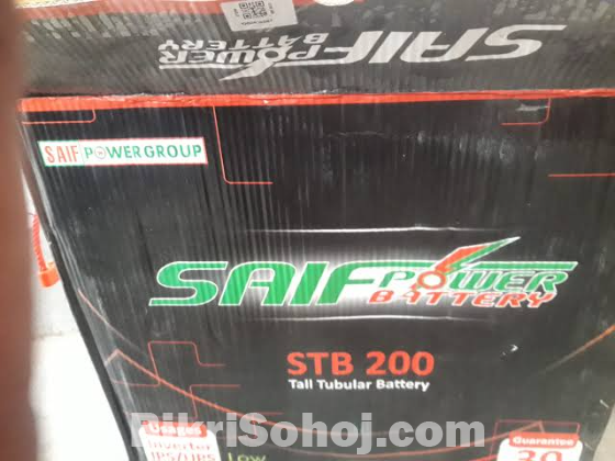 IPS BATTERY 200AH TALL TUBLER